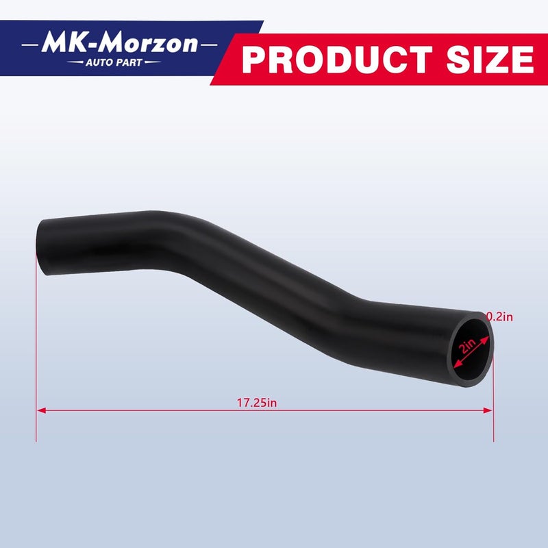 MK-Morzon Fuel Filler Hose Compatible with 1981-1989 Ford F-100 150 250 350 Replaces# FNH122 573-012 E1TZ9047C - Image 4